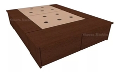 BOX CAMA 2X2 - Señores Muebles