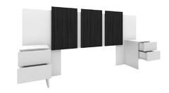 COMBO BOX CAMA 140X190 + RESPALDO 140 - comprar online