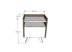 Imagen de JUEGO DORMITORIO NORDICO 180X190