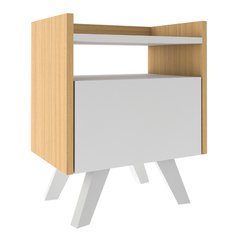 MESA DE LUZ NORDICA 1 CAJON - comprar online