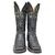 Bota Texana Feminina Goyazes Pit Stop Preto Prata 243203-Ck na internet