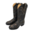 BOTA TEXANA FEMININA GOYAZES CABARDINO BLACK - 223205 - loja online