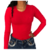 BODY MANGA LONGA EXTRA TXC VERMELHO REF. 50145 - comprar online