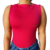 Body Feminino Moiadeiros Liso - Vermelho