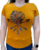 CAMISETA FEMININA ZOE WESTERN MOSTARDA