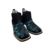 BOTINA FORT BOOTS FEMININA BRILHO BORDADA VERDE - comprar online