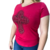 CAMISETA ZOE WESTERN - ROSA - comprar online