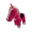 Cavalo De Pelucia rosa pink