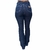 Calça Feminina Tex Team Azul Costura Branca - comprar online