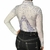 BODY MANGA LONGA BRILHO NOSSA SENHORA TOP COUNTRY - BRANCO - comprar online