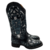 Bota Texana Feminina Goyazes Mustang Preto 243205-CK na internet