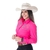 CAMISA FEMININA MANGA LONGA TEXAS FARM RODEIO CAF080 PINK - Rodeio Shop Moda Country | Sua Loja Country 24 horas