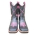 Bota Feminina Mr. West Preta Flecha Pink - comprar online