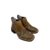 BOTINA FORT BOOTS FEMININA CRAZY SELVAGEM BRILHO DOURADO