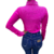 BODY MANGA LONGA BRILHO LUXO TOP COUNTRY - ROSA PINK - comprar online