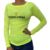 CAMISETA UV50+ TÉRMICA FEMININA TEXAS FARM AMARELO NEON