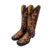 BOTA TEXANA FEMININA GOYAZES MUSTANG CAFÉ- 223201 - loja online