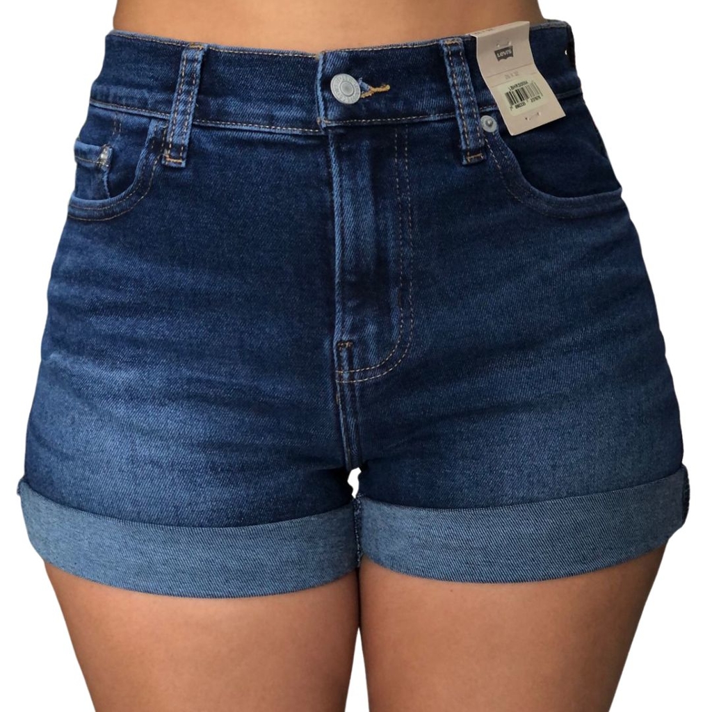 SHORTS JEANS LEVIS HR - STONE