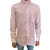 CAMISA MASCULINA MANGA LONGA TEXAS HEAD - XADREZ ROSA