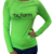 CAMISETA UV50+ TÉRMICA FEMININA TEXAS FARM - VERDE NEON