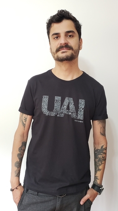 Camiseta unissex UAI EXPRESSÕES | cor Preta - comprar online