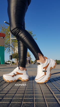 Zapatillas PUMA GOLD blanco - Xiomara Calzados