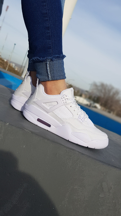 Zapatillas JORDAN RETRO 4 blanco - comprar online