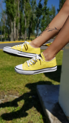Zapatillas LONA amarillo en internet