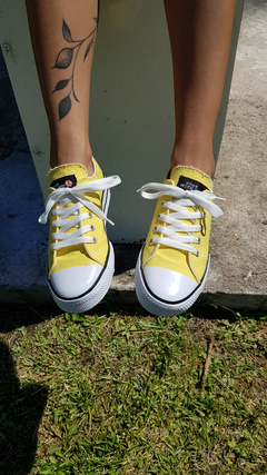 Zapatillas LONA amarillo - comprar online