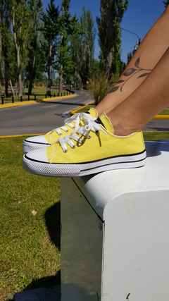 Imagen de Zapatillas LONA amarillo