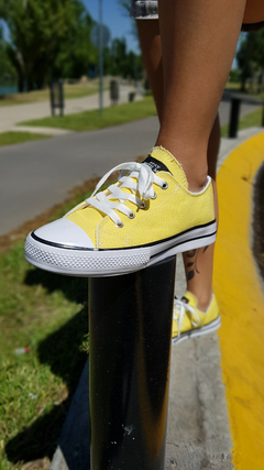 Zapatillas LONA amarillo - comprar online