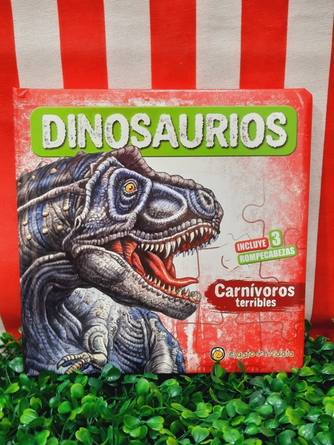 Libro Dinosaurios, Carnivoros terribles de GUADAL