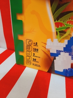 Blocky Dinosaurios x 150 piezas de Rasti - Libreria Pincelada