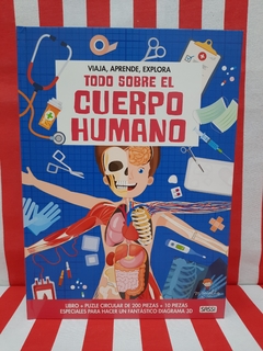 El Cuerpo Humano, libro mas puzzle de Manolito - tienda online