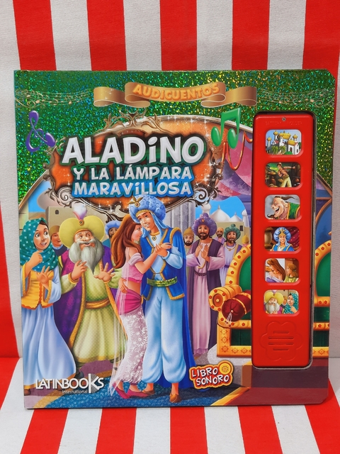Libro Aladino y la lámpara maravillosa, Coleccion Audicuentos de Latinbooks