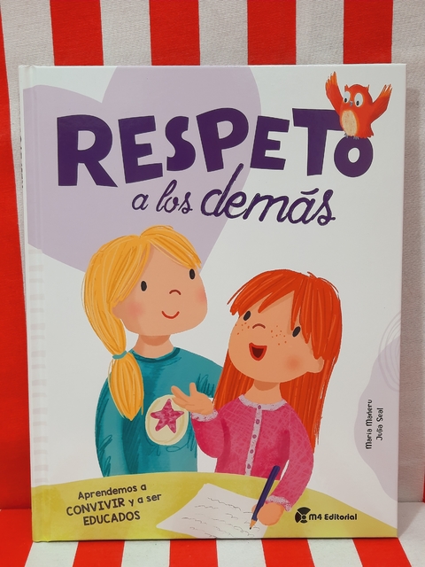 Libro Respeto a los demás, Colección Emociones de Manolito