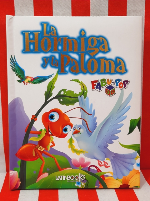 Libro La hormiga y la paloma, Colección FABU-POP de Latinbooks