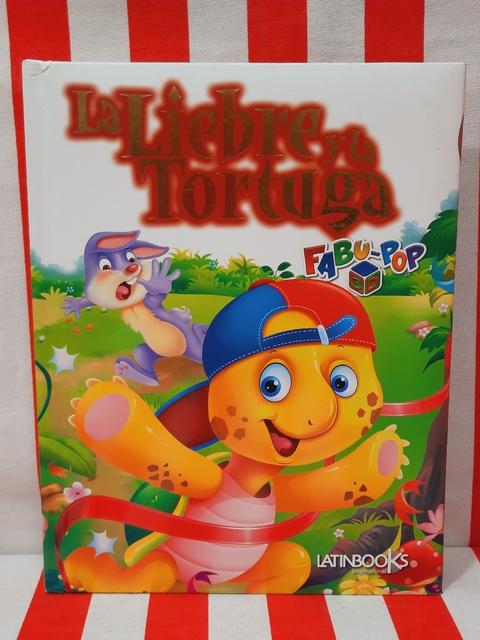Libro La liebre y la tortuga, Coleccion FABU-POP de Latinbooks