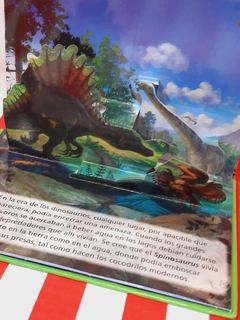 Libro Dinosaurios, choque de titanes - Colección POP UP 3D de Latinbooks en internet