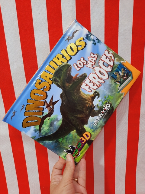 Libro Dinosaurios, los mas Feroces - Colección POP UP 3D de Latinbooks