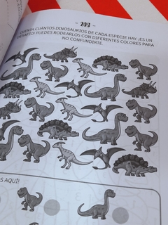 Libro 365 Activdades con dinosaurios de Guadal (2924) - Libreria Pincelada