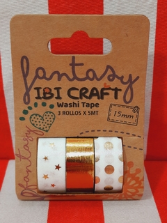 Washitape FANTASY de Ibi Craft (024396)