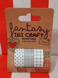 Washitape FANTASY de Ibi Craft (024395)