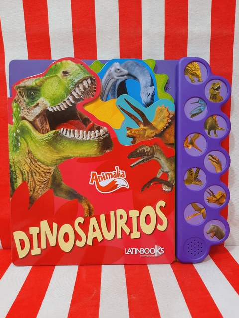Libro Dinosaurios, Colección Animalia de Latinbooks