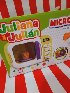 Microondas con luz y sonido de Juliana (023022) - Libreria Pincelada