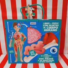 El Cuerpo Humano, Libro y Puzzle x 200 piezas de Manolito - tienda online