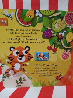 Imagen de Libro Tigre encuentra a su mama, Colección Kids Phone de Lexus