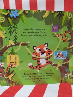 Libro Tigre encuentra a su mama, Colección Kids Phone de Lexus - Libreria Pincelada