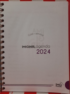 Agenda ART 2024 - SEMANA A LA VISTA - 18 x 23 - Imaginer - comprar online