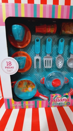 Set de Cocina x 18 piezas de Juliana (6127) - tienda online